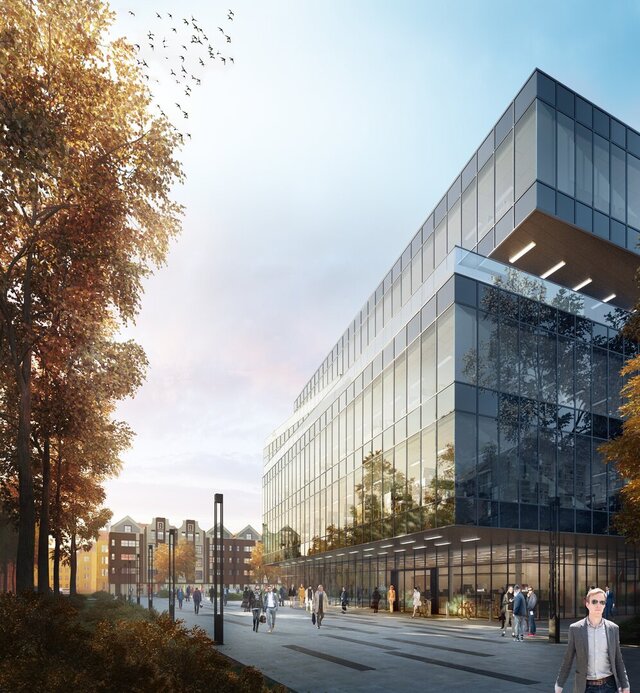 3D model of Vilnus Office Building