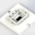 Two-Piece Electronic Wall Switch Enclosure