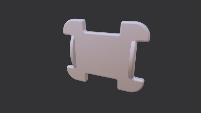3D model of base