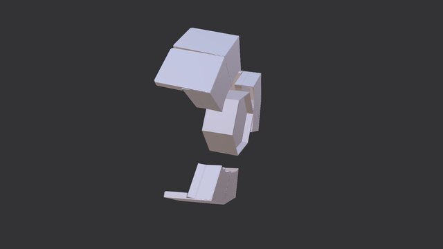 3D model of base