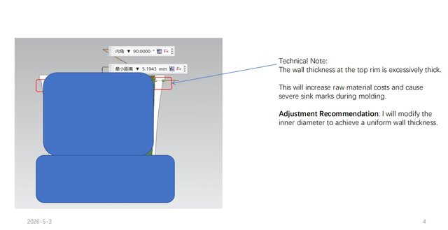 3D model of Plastic Product DFM Audit & Mass Production Readiness Consulting