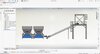 Batch Plant Conveyor & Hopper System – 3D CAD Assembly design by numanaraaien