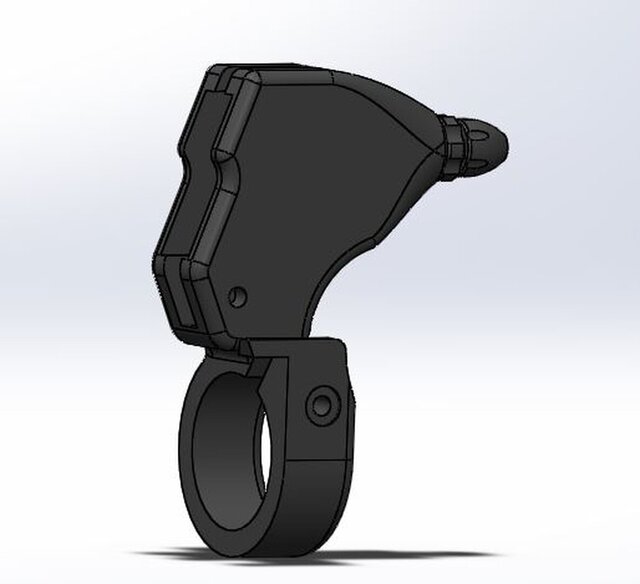 3D model of Folding bicycle and subparts