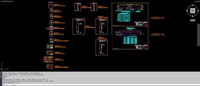 3D model of Commercial & Residential Glass & Steel Railing System Drawings