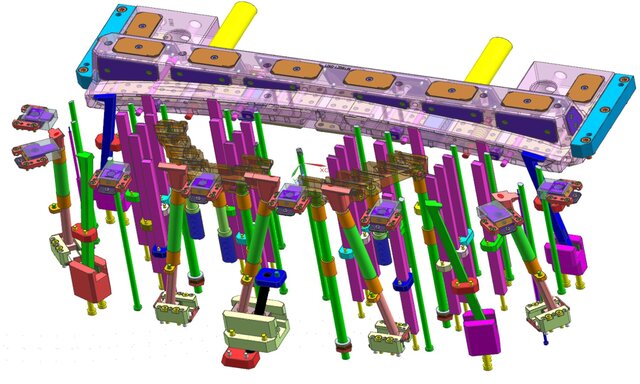 3D model of Precision Injection Mold Design & Tooling Engineering