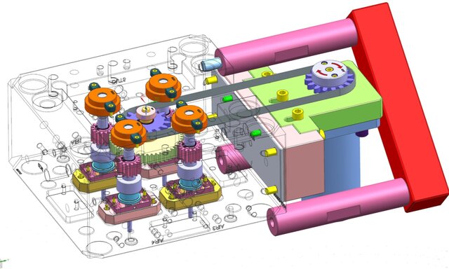 3D model of Precision Injection Mold Design & Tooling Engineering
