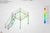 FEA Static Analysis | Steel Mezzanine Platform | SolidWorks Simulation design by johnpersad