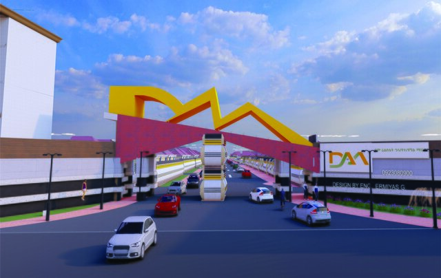 DAM Real Estate Construction Project 3D model