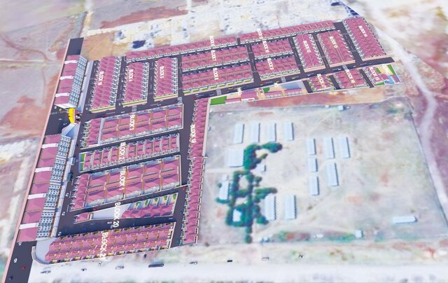 3D model of DAM Real Estate Construction Project 3D model