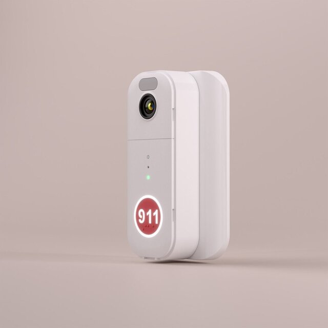 3D model of CuraHalo Emergency Button: First Time Founder to Factory