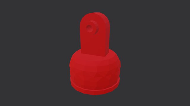 3D model of Industrial Robot Arm 3D modeling