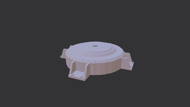 3D model of Industrial Robot Arm 3D modeling