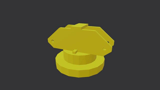 3D model of Industrial Robot Arm 3D modeling