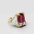 Luxury Cocktail Ring: 2D Sketch to 3D CAD