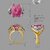 Luxury Cocktail Ring: 2D Sketch to 3D CAD