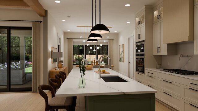 American Suburban House – Photoreal 4K Exterior & Interior Renders (sample project) – image 3 of 6