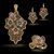 turkish jewelry design -3D CAD Model