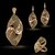 turkish jewelry design -3D CAD Model