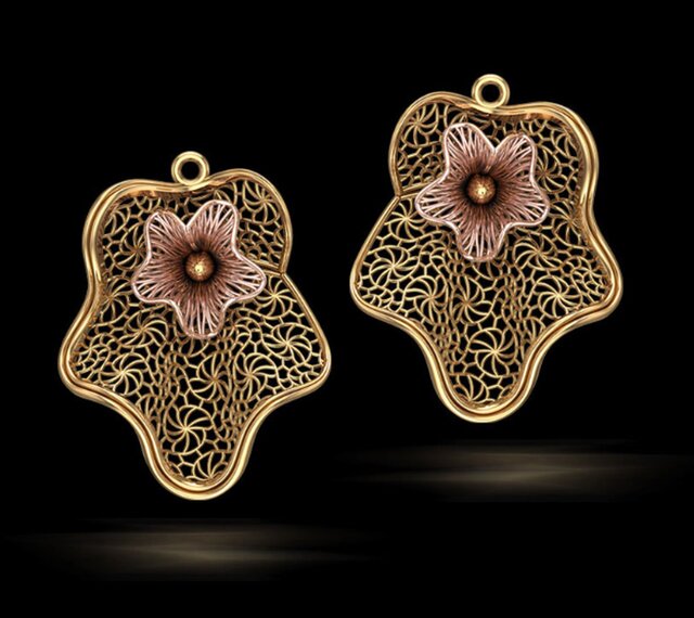 3D model of turkish jewelry design -3D CAD Model