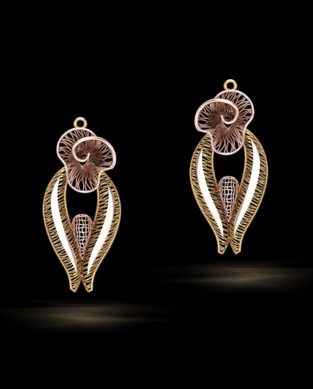 3D model of turkish jewelry design -3D CAD Model