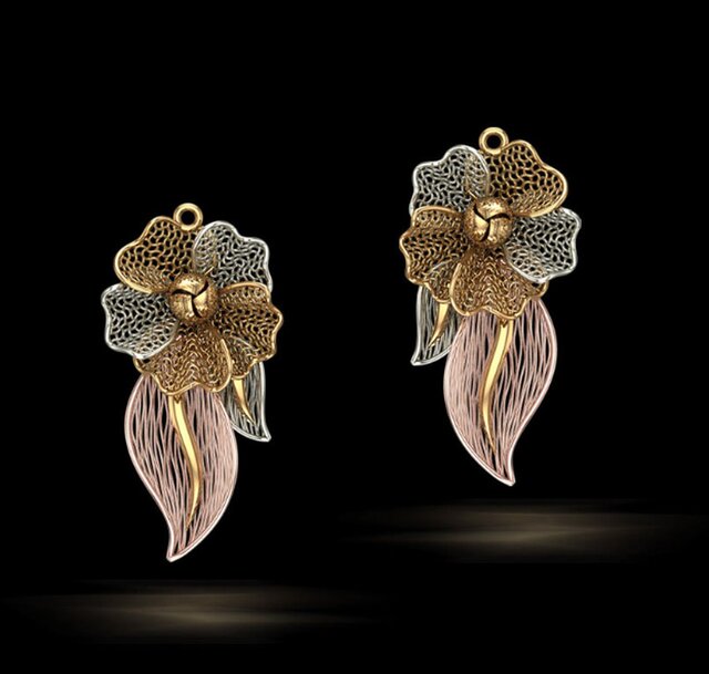 3D model of turkish jewelry design -3D CAD Model
