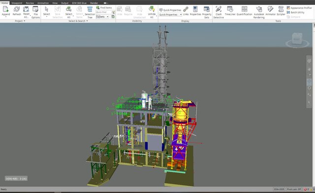 Industrial Plant 3D Model | Piping, Equipment & Structural Layout – image 4 of 4