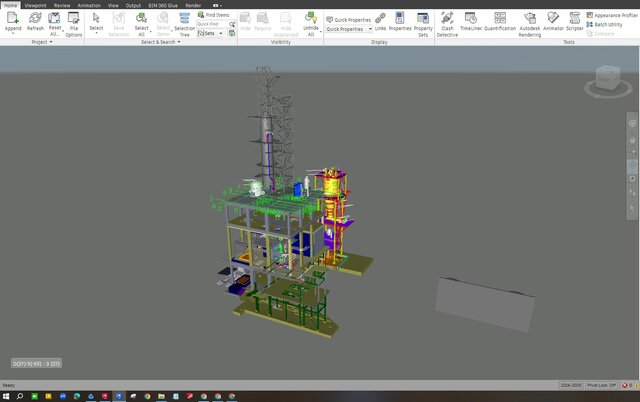 Industrial Plant 3D Model | Piping, Equipment & Structural Layout – image 2 of 4