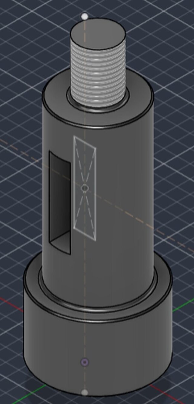 Threaded and stepped shaft – image 3 of 4