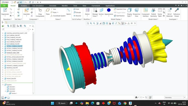 3D model of Jet Engine DesigN