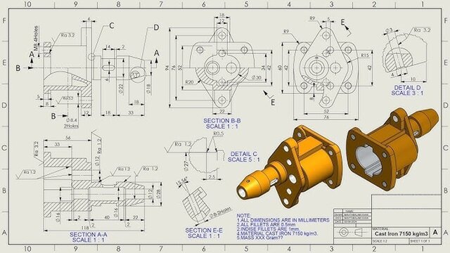 3D model of 2d-3d-conversion