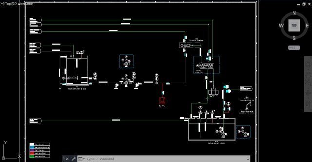3D model of Draw P&ID and layouts with 3d