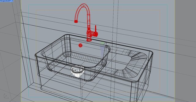 3D model of Award-Winning Juna Kitchen Sink Series | Industrial Design & DFM