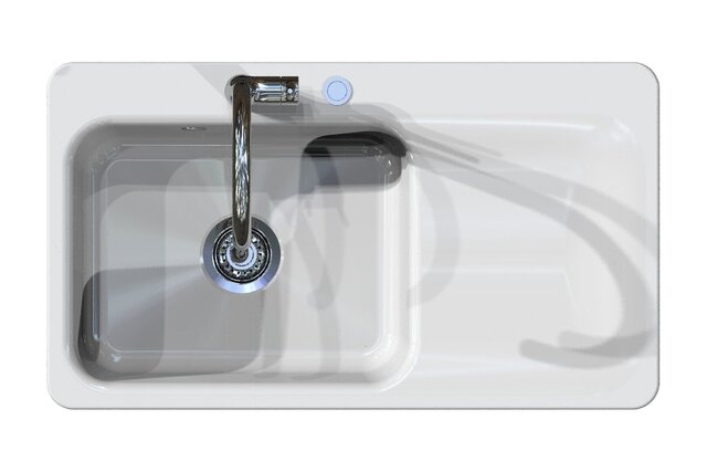 3D model of Award-Winning Juna Kitchen Sink Series | Industrial Design & DFM