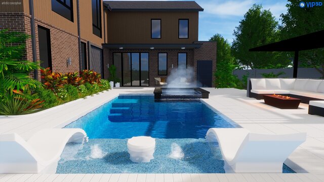 3D model of Cedar Lane Residence(USA)