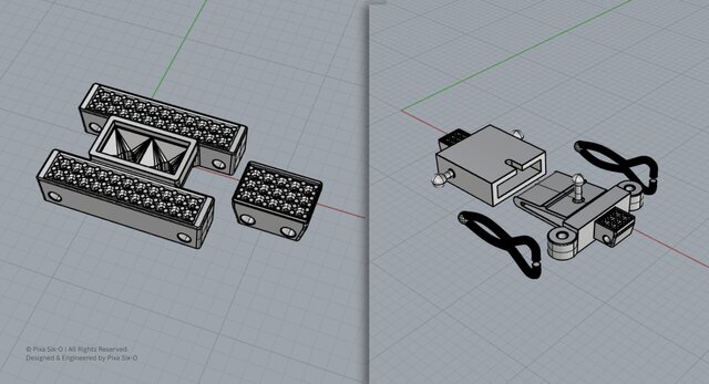 The Monolith Grid Pavé | Bracelet CAD Engineering – image 7 of 16