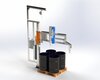Automatic Barrel Filling Machine | SolidWorks Mechanical Design design by emirkarpat
