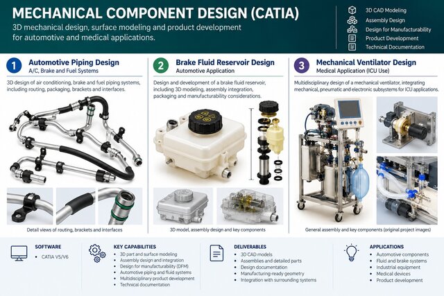 Mechanical Engineering Portfolio – CAD, CAE & Product Development – image 2 of 3