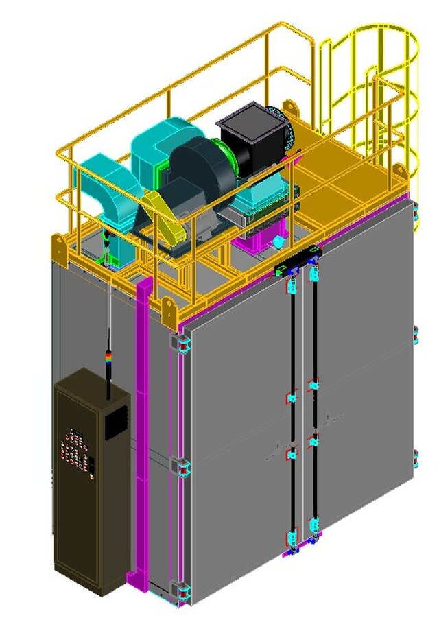 3D model of Static equipments