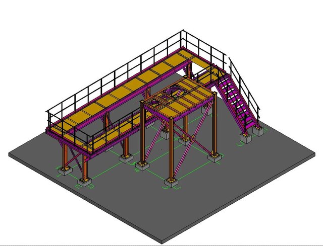 3D model of Static equipments