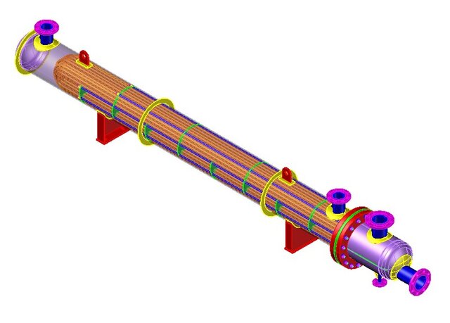 3D model of Static equipments