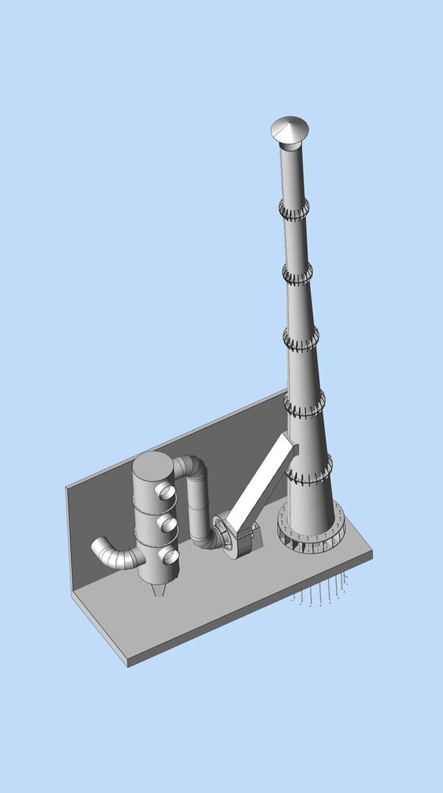 Wet scrubber Plant