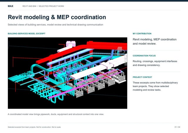 Revit BIM Modeling & MEP Coordination – image 3 of 4