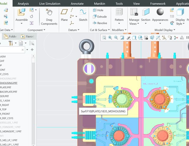 die design 4 cavity