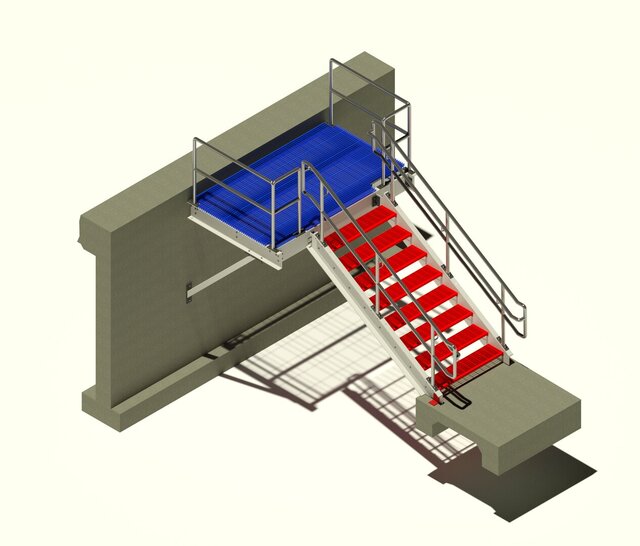 3D Stairs in AutoCAD