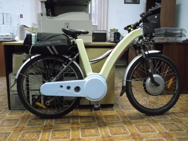 3D model of Composite Electric Bicycle – Product Development & Prototyping