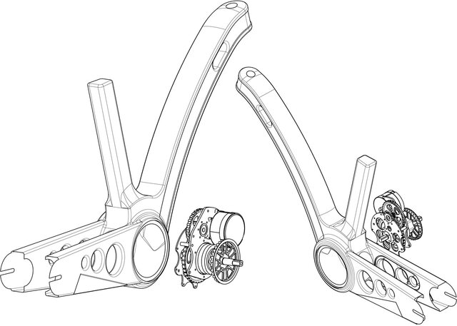3D model of Composite Electric Bicycle – Product Development & Prototyping