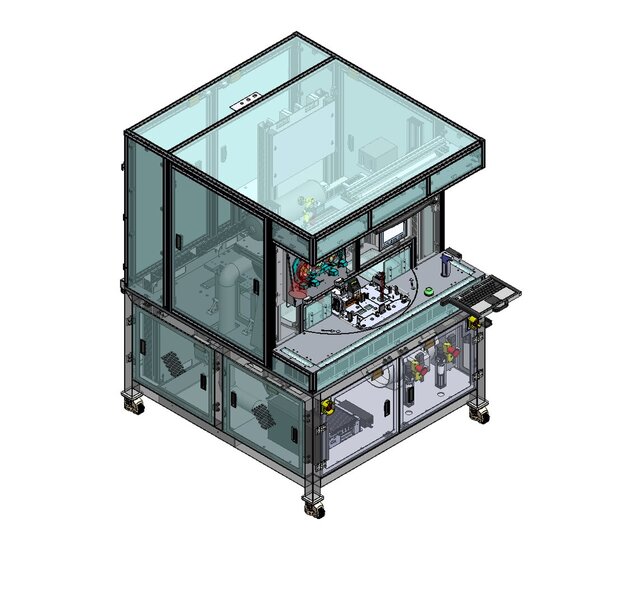 Automatic Screwdriving & Cleaning Station | Indexing System