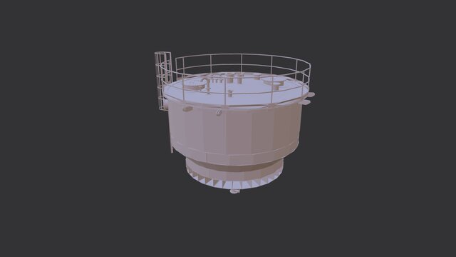 🏭 MY 3D Modeling of an Industrial Thickener in SolidWorks 🏭 – image 2 of 3