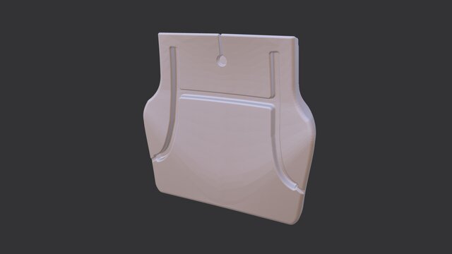 **3D Scan to CAD Reverse Engineering – Automotive Interior Plastic Component – image 1 of 1