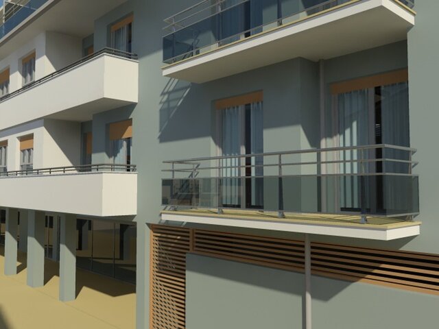 3D model of Architectural Visualization & 3D Residential Rendering